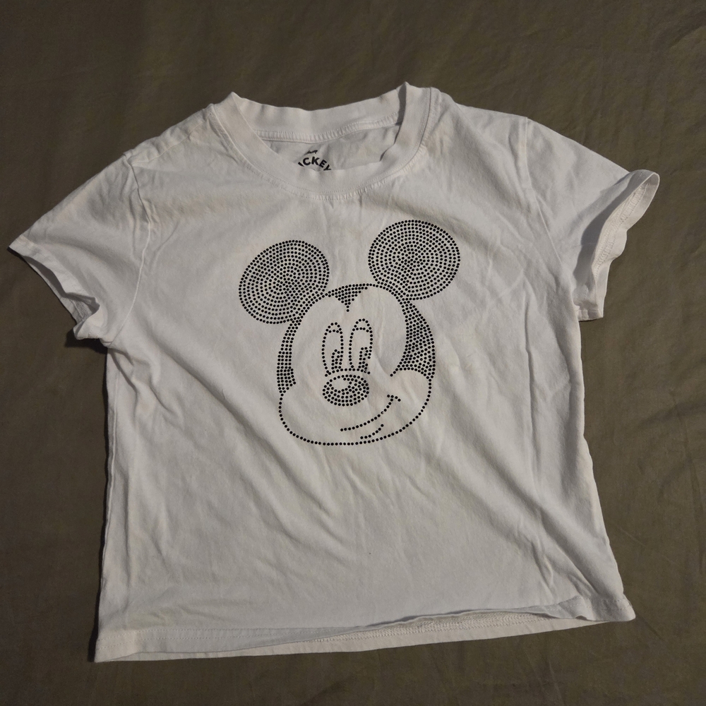 Aeropostale White Mickey & Friends Tee